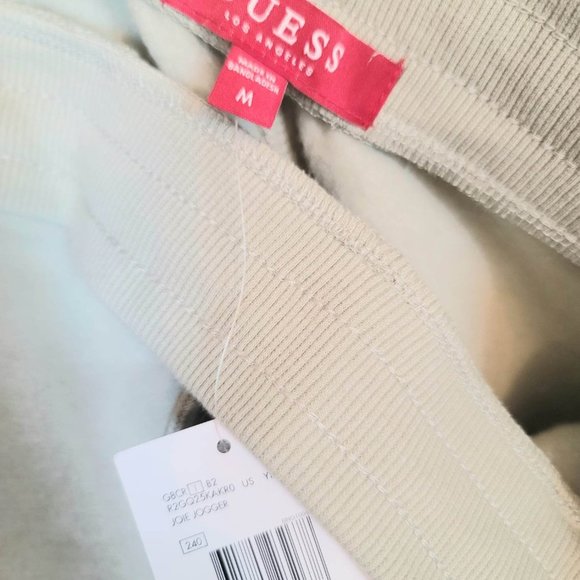 GUESS Women's Light Green Track Pants & Joggers - Picture 2 of 6